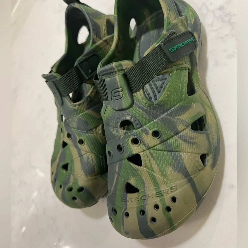 Skechers Kids Camouflage Clogs